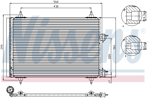 Radiator climatizare