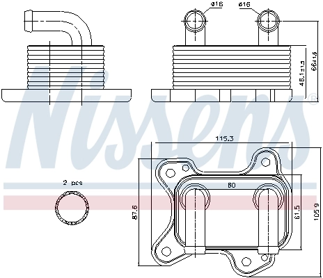 Radiator ulei / termoflot
