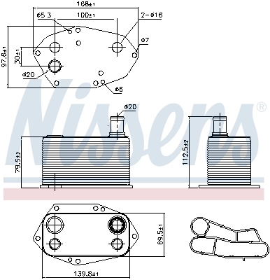 Radiator ulei / termoflot