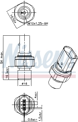 Comutator presiune aer conditionat