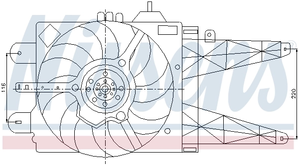 Ventilator radiator racire