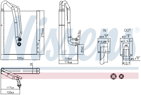 Evaporator aer conditionat