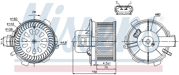 Ventilator habitaclu