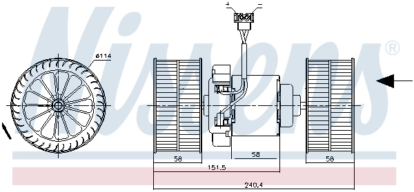 Ventilator habitaclu