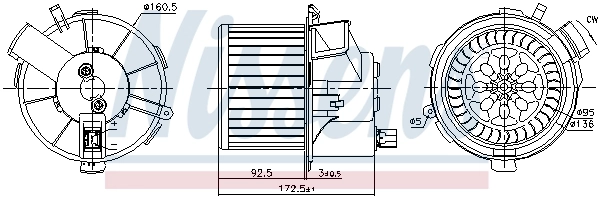 Ventilator habitaclu