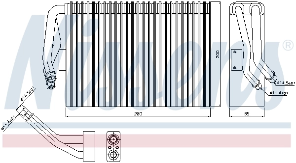 Evaporator aer conditionat