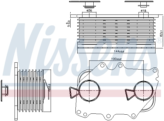 Radiator ulei / termoflot