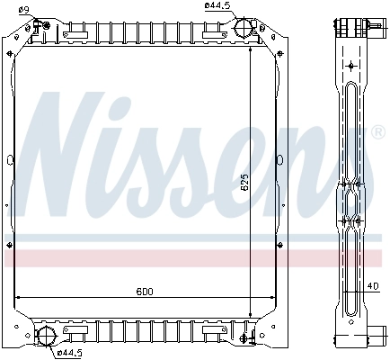Radiator racire motor
