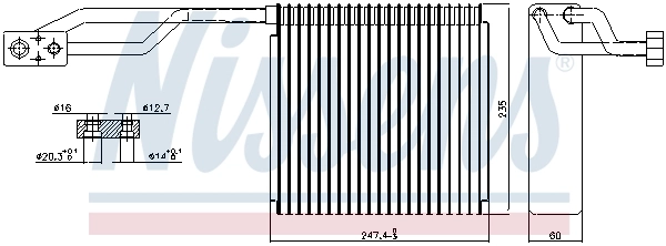 Evaporator aer conditionat