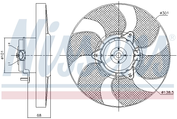 Ventilator radiator racire