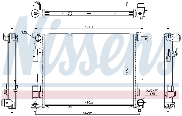 Radiator, racire motor
