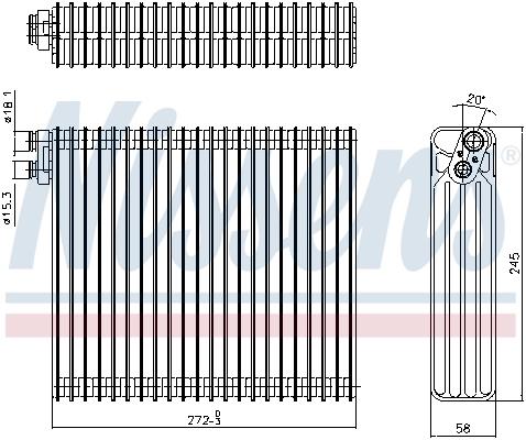 Evaporator, aer conditionat