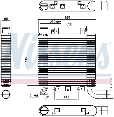 Intercooler, compresor