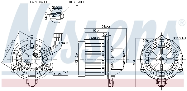 Ventilator, habitaclu