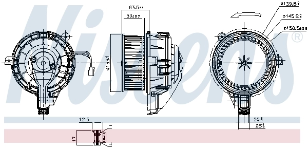 Ventilator habitaclu