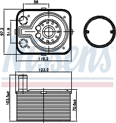 Radiator ulei / termoflot