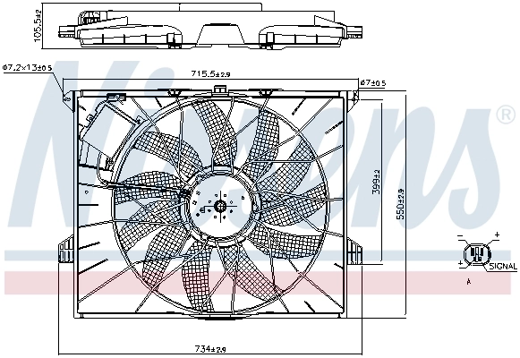 Ventilator, radiator