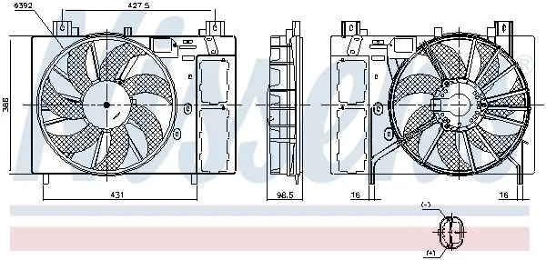Ventilator, radiator