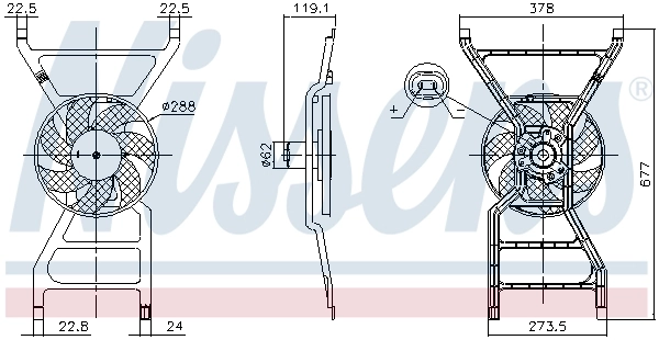 Ventilator radiator racire