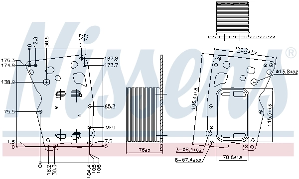 Radiator ulei / termoflot