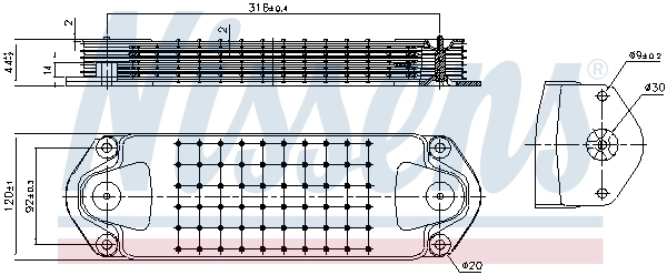 Radiator racire ulei cutie viteze automata
