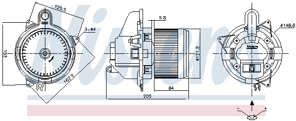 Ventilator habitaclu