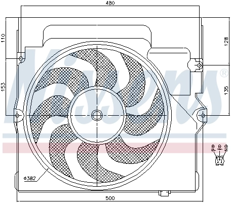 Ventilator radiator racire