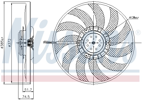 Ventilator radiator racire