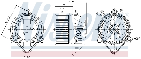 Ventilator habitaclu