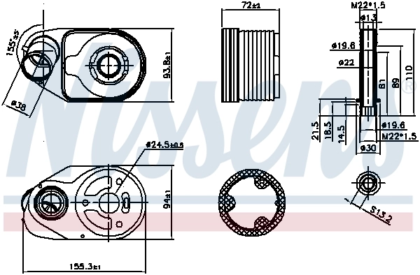 Radiator ulei / termoflot