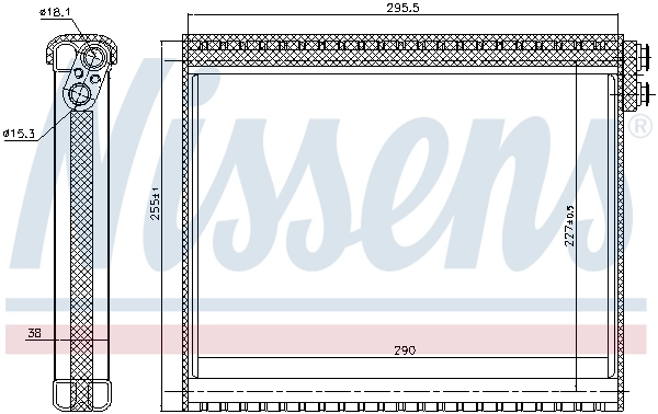 Evaporator aer conditionat