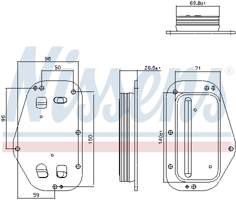 Radiator ulei / termoflot