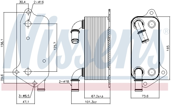 Radiator ulei, ulei motor