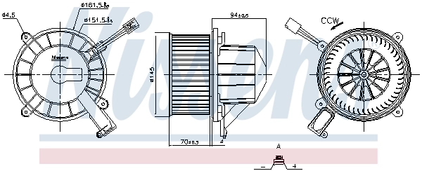 Ventilator habitaclu