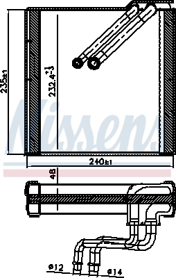 Evaporator aer conditionat