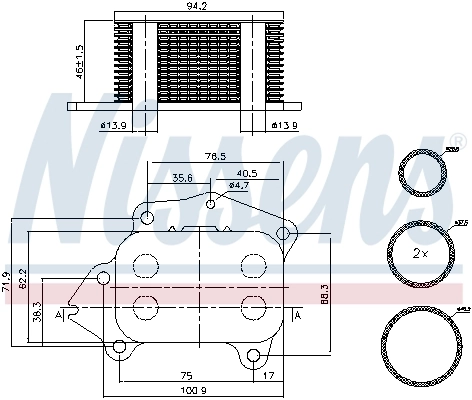 Radiator ulei / termoflot