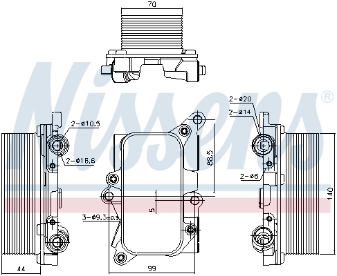 Radiator racire ulei cutie viteze automata