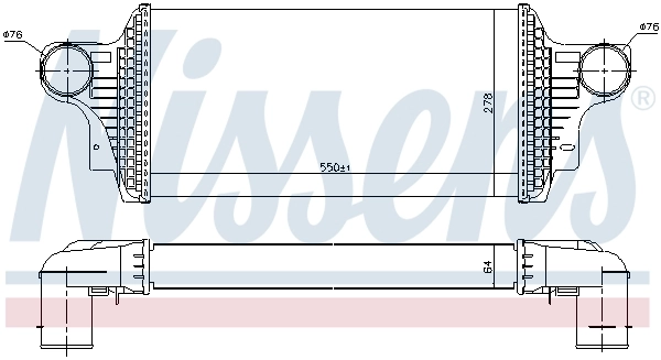 Intercooler, compresor
