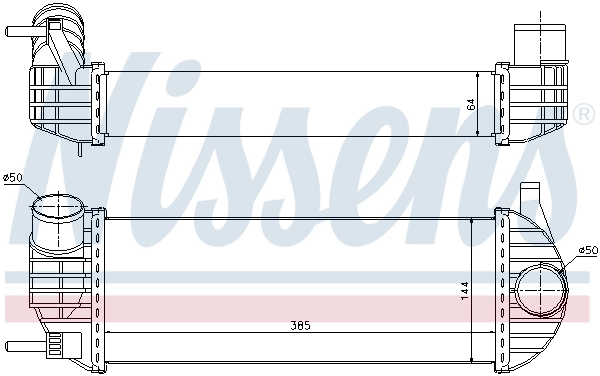 Intercooler, compresor