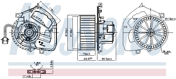 Ventilator, habitaclu