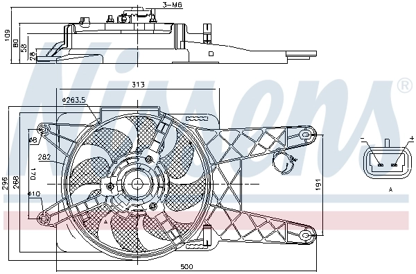Ventilator, radiator