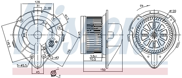 Ventilator habitaclu