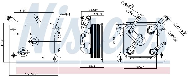 Radiator racire ulei cutie viteze automata