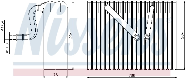 Evaporator aer conditionat