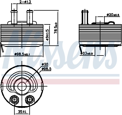Radiator ulei / termoflot