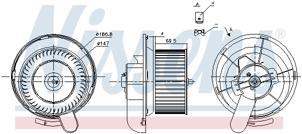 Ventilator habitaclu