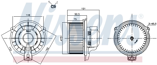 Ventilator habitaclu