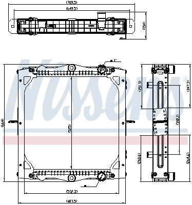 Radiator racire motor