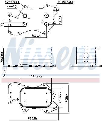 Radiator ulei / termoflot