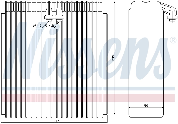 Evaporator aer conditionat